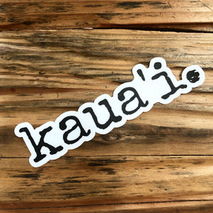 kaua'i. sticker - 5” wide