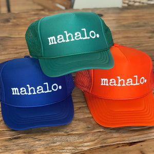mahalo. hat - ADULT sizes - SALE
