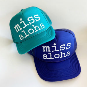 miss aloha hat - ADULT sizes - SALE