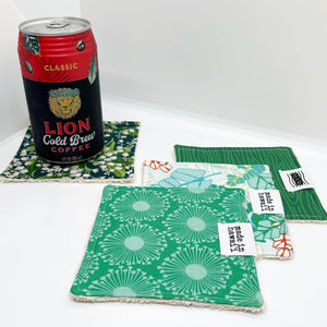 Eco-Cloth - Square Starter Pack of 4 - Greens - Made To Order
