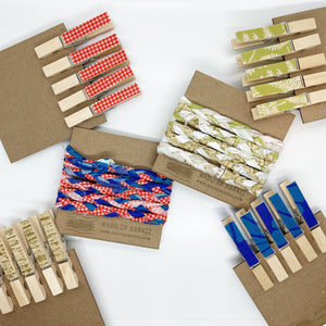 Clothes Pins - Blue Pua - Made To Order