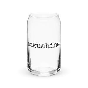 makuahine. (mother) - Glass Tumbler