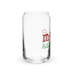 Mele Kalikimaka - Glass Tumbler - Made To Order
