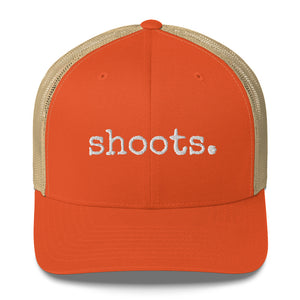 Shoots. Adult Trucker Cap - Made To Order