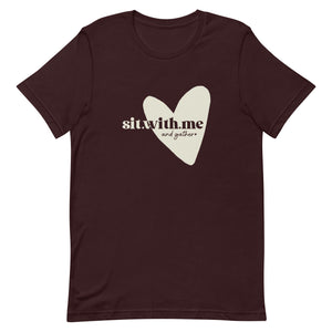 Sit With Me + Gather - Adult Size T-Shirt