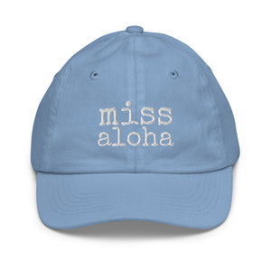 miss aloha - Youth baseball cap