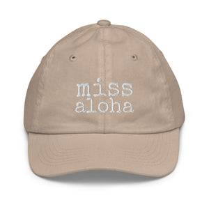 miss aloha - Youth baseball cap