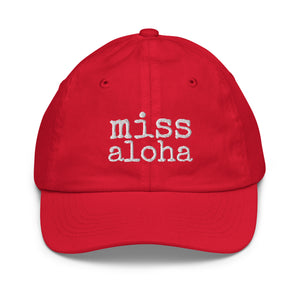 miss aloha - Youth baseball cap