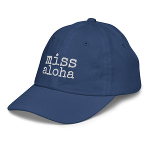 miss aloha - Youth baseball cap