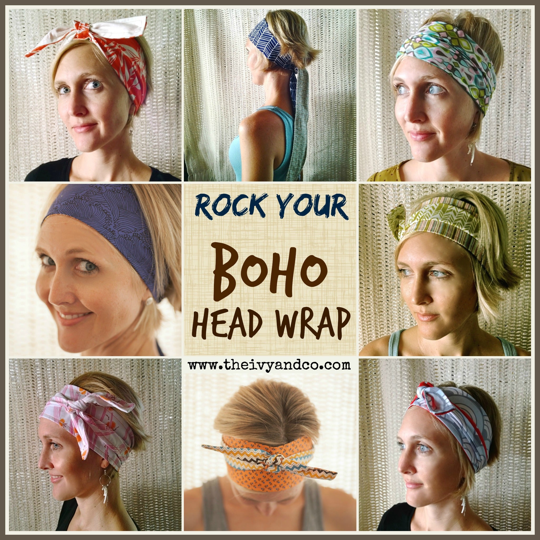 Headband How To Tie A Boho Head Scarf How To Tie A Boho Head Wrap Boho