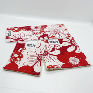 Eco-Cloth - Red Flower - Made To Order