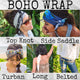 BOHO Wrap - 60” Polu - Made To Order
