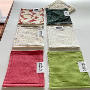 Eco-Cloth - Square Starter Pack of 6 - Christmas - Made To Order