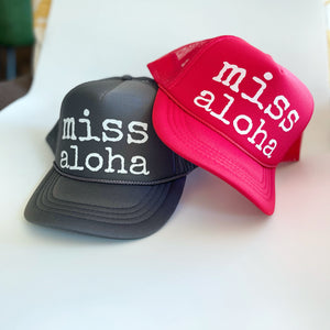 miss aloha hat - CHILD & ADULT sizes