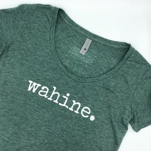 wahine. LADIES scoop neck T-Shirt - SALE