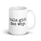 Hula Girl Mug - Made To Order