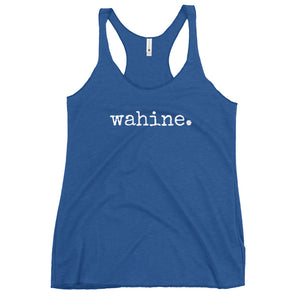 wahine. Women's Racerback Tank - Made To Order